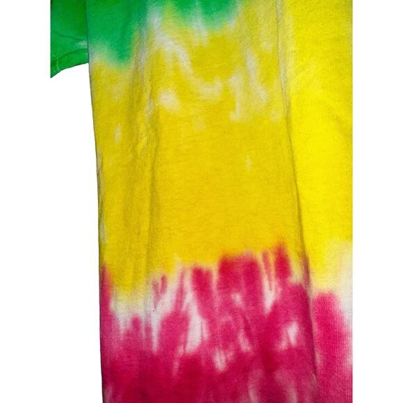 Sublime Tie Dye T Shirt Womens Small Reggae 2019 Band Rare Neon Festival Rainbow - Picture 4 of 6